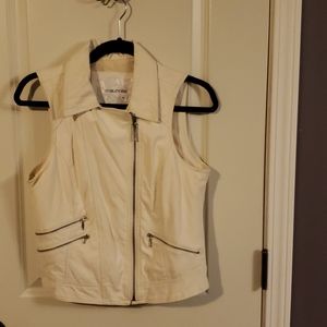 Cream Vest